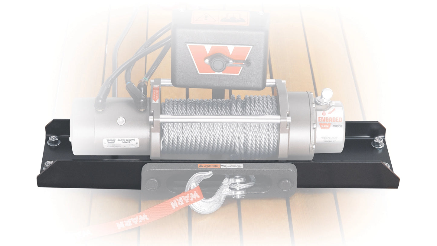 Universal Foot-Down Winch Mounting Plate