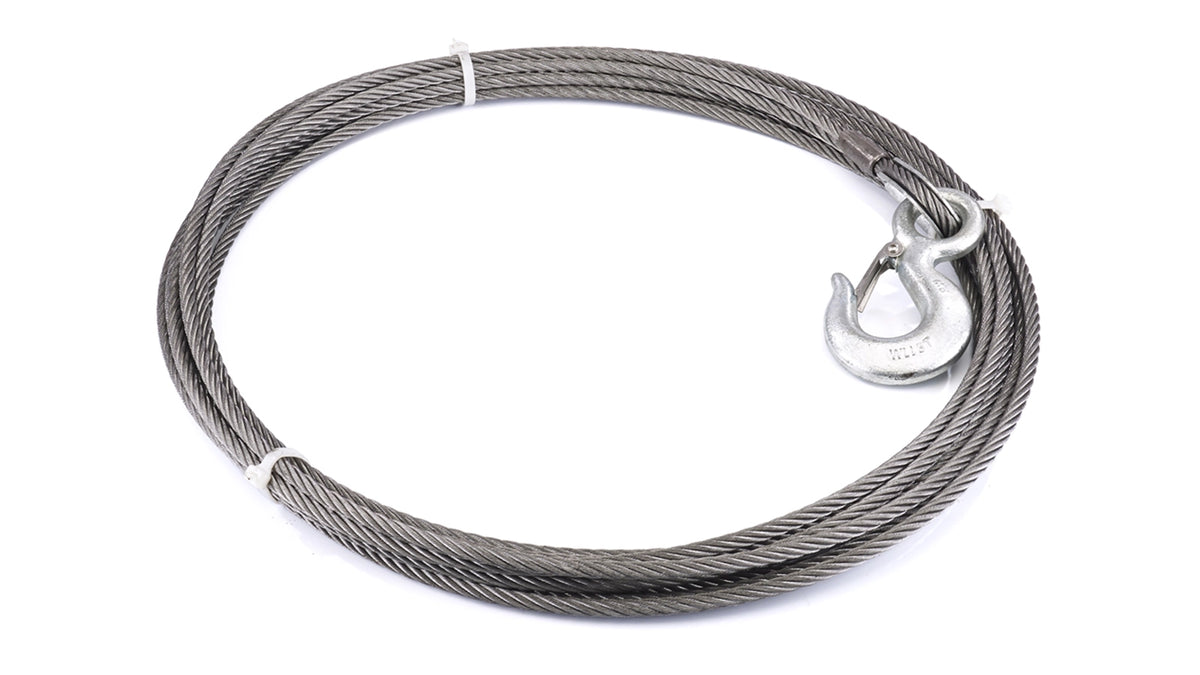 Winch Rope Steel Replacement Steel Winch Rope - 3/8 in x 50 ft, EIPS – Warn Industries