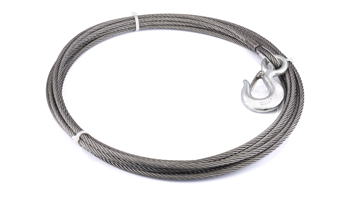 Wire Rope Assembly, 3/8 in x 50 ft, EIPS