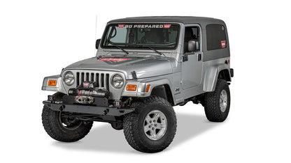 Foot-Down Winch Mounting Plate Kit for 1997-2006 Jeep Wrangler (TJ) (fits mid-frame winches)