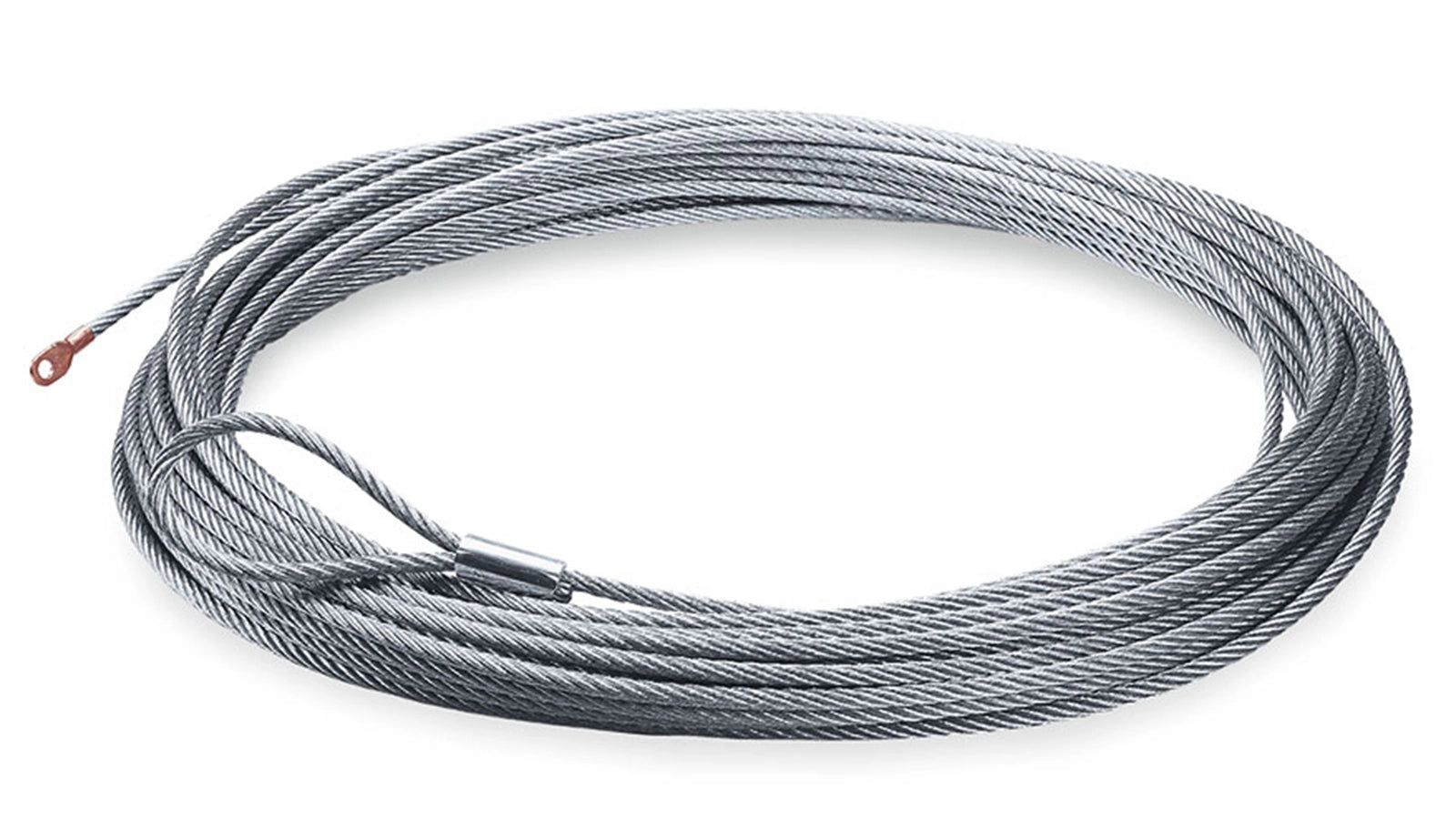 WARN Wire Rope Assembly, 5/16 in x 125 ft, Galvanized