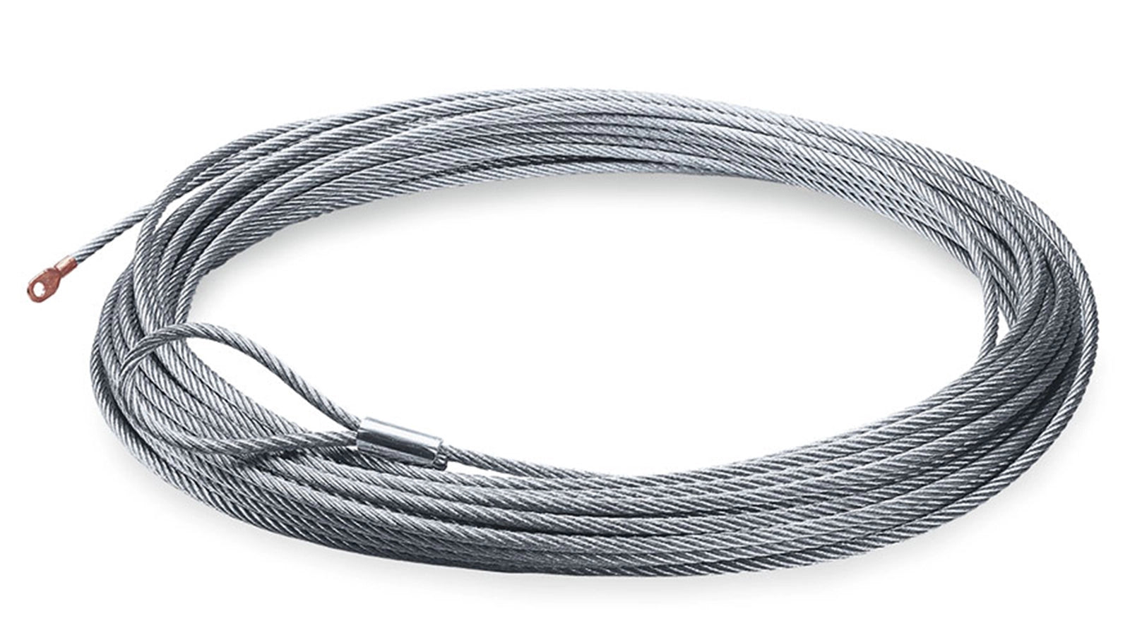 Replacement Steel Winch Rope - 5/16 in x 100 ft, Galvanized - for 9.5x ...