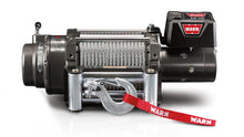 WARN CE M15000 24V 15,000 lb truck, Jeep, and SUV winch with 90 ft steel rope and roller fairlead