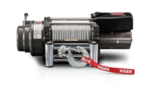 WARN 16.5Ti 16,500 lb truck, Jeep, and SUV winch with 90 ft steel rope and roller fairlead
