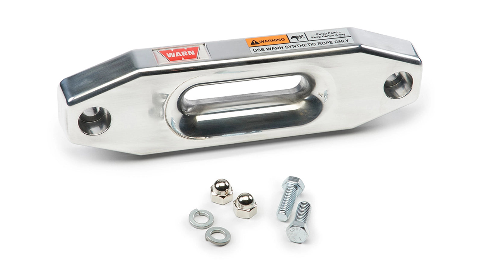 WARN Polished Aluminum Hawse Fairlead for Short Drum 9.0RC
