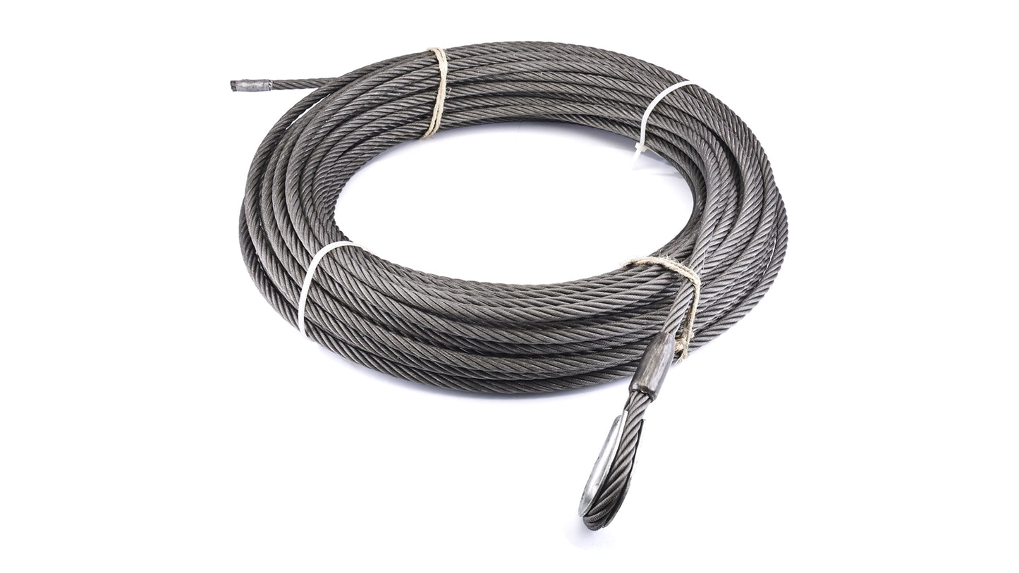 WARN Wire Rope Assembly, 5/8 in x 245 ft, EIPS, for Series 30XL Long Drum