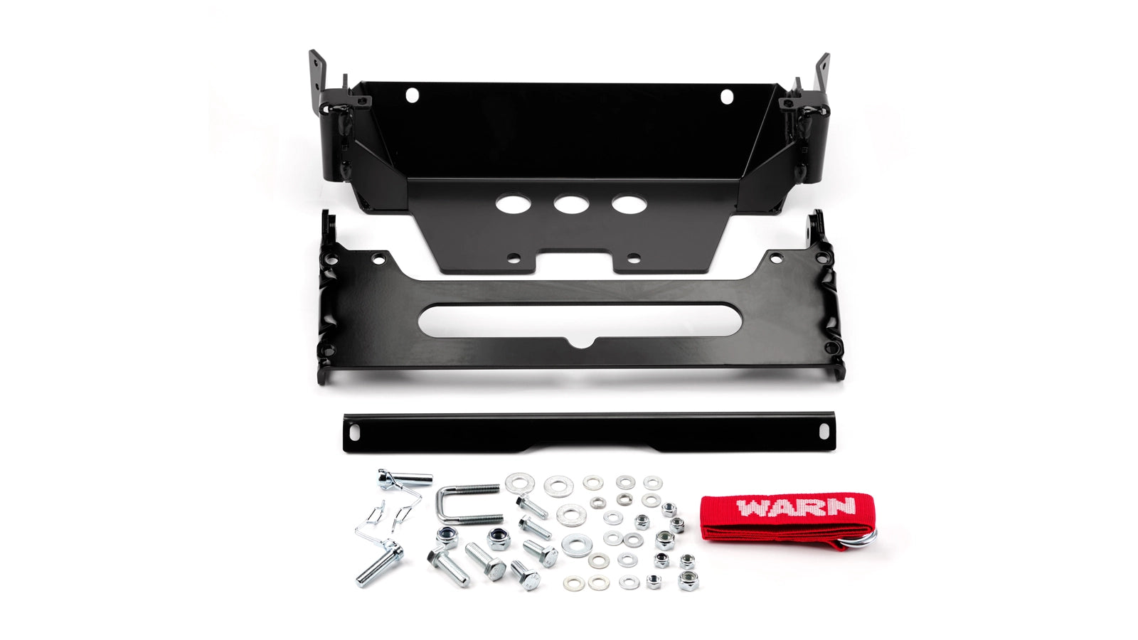 Additional view of the WARN Front Plow Mount Kit for the Polaris Ranger