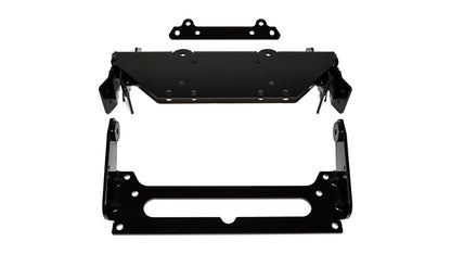 Front view of the WARN Front Plow Mount Kit for the Yamaha Rhino