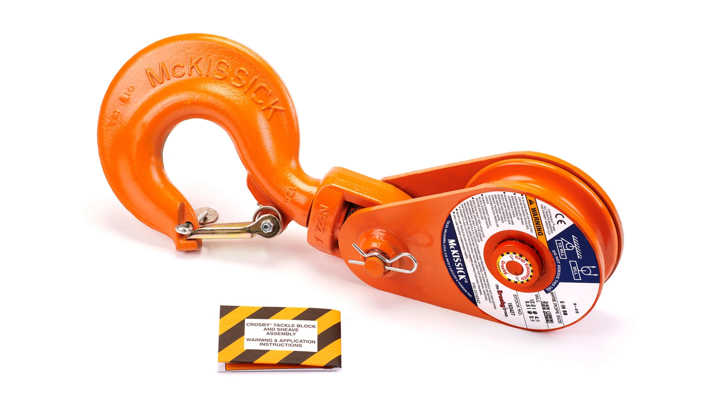 WARN Heavy Duty Snatch Block for Winch Capacities up to 24,000 lbs.