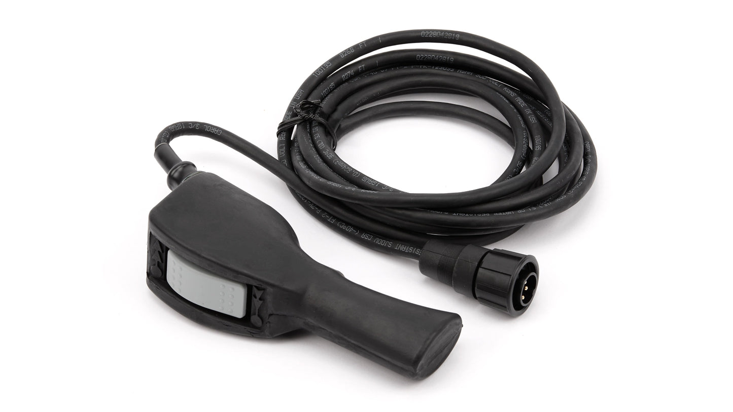 WARN Heavy-Duty Remote Control, 12 ft Lead, for DC Electric Industrial Winches