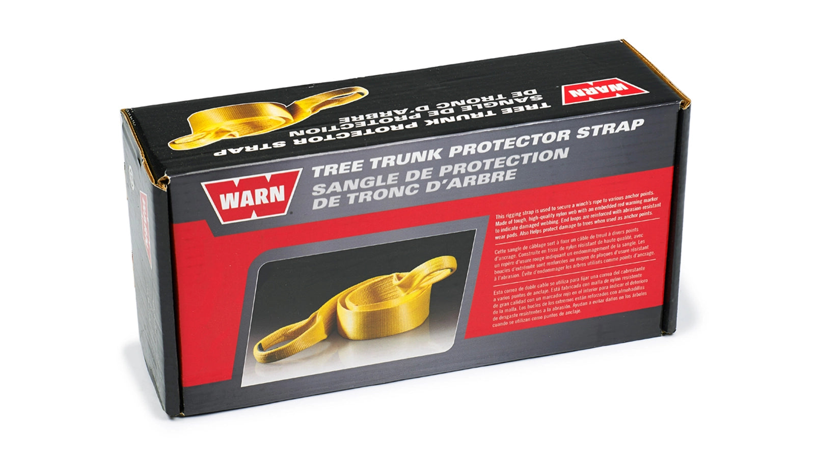 Package image for the WARN Tree Trunk Protector 2-in x 8-ft