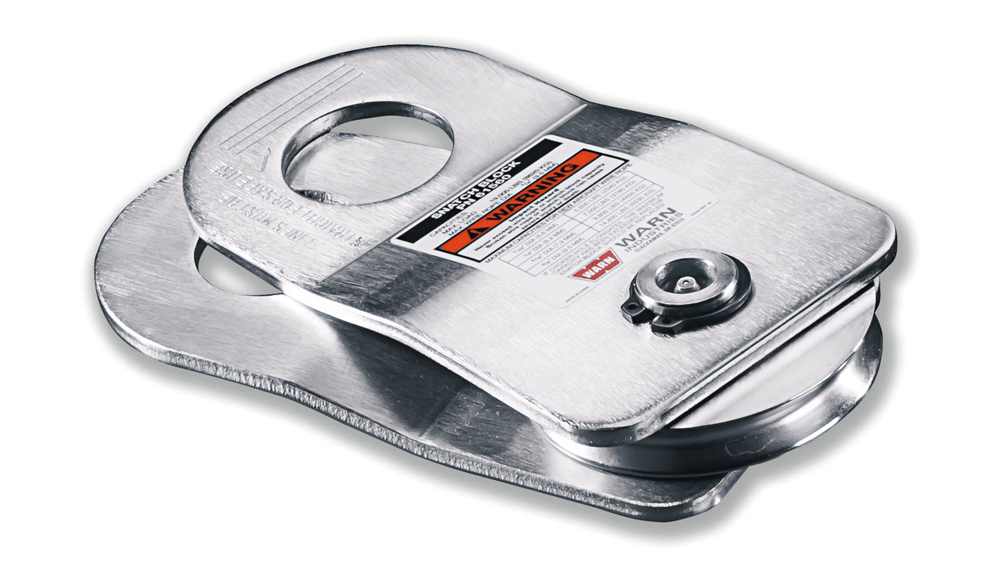 WARN Standard Snatch Block - 20,000 lb. Capacity