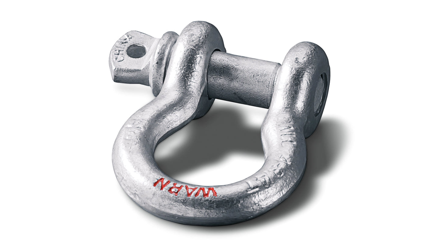 WARN Clevis D-Shackle - 3/4 in recovery shackle
