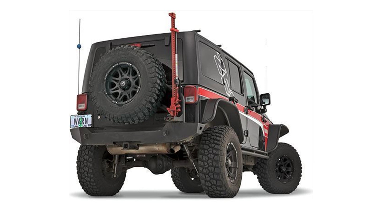 Elite Rear Bumper for 2007-2017 Jeep Wrangler JK - Tire Carrier Compatible