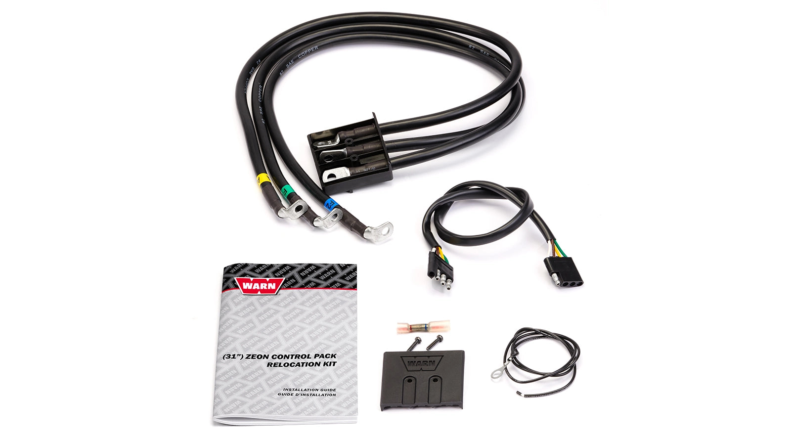 WARN Control Pack Relocation Wiring Kit for Zeon and Zeon Platinum - 31in - No Bracket