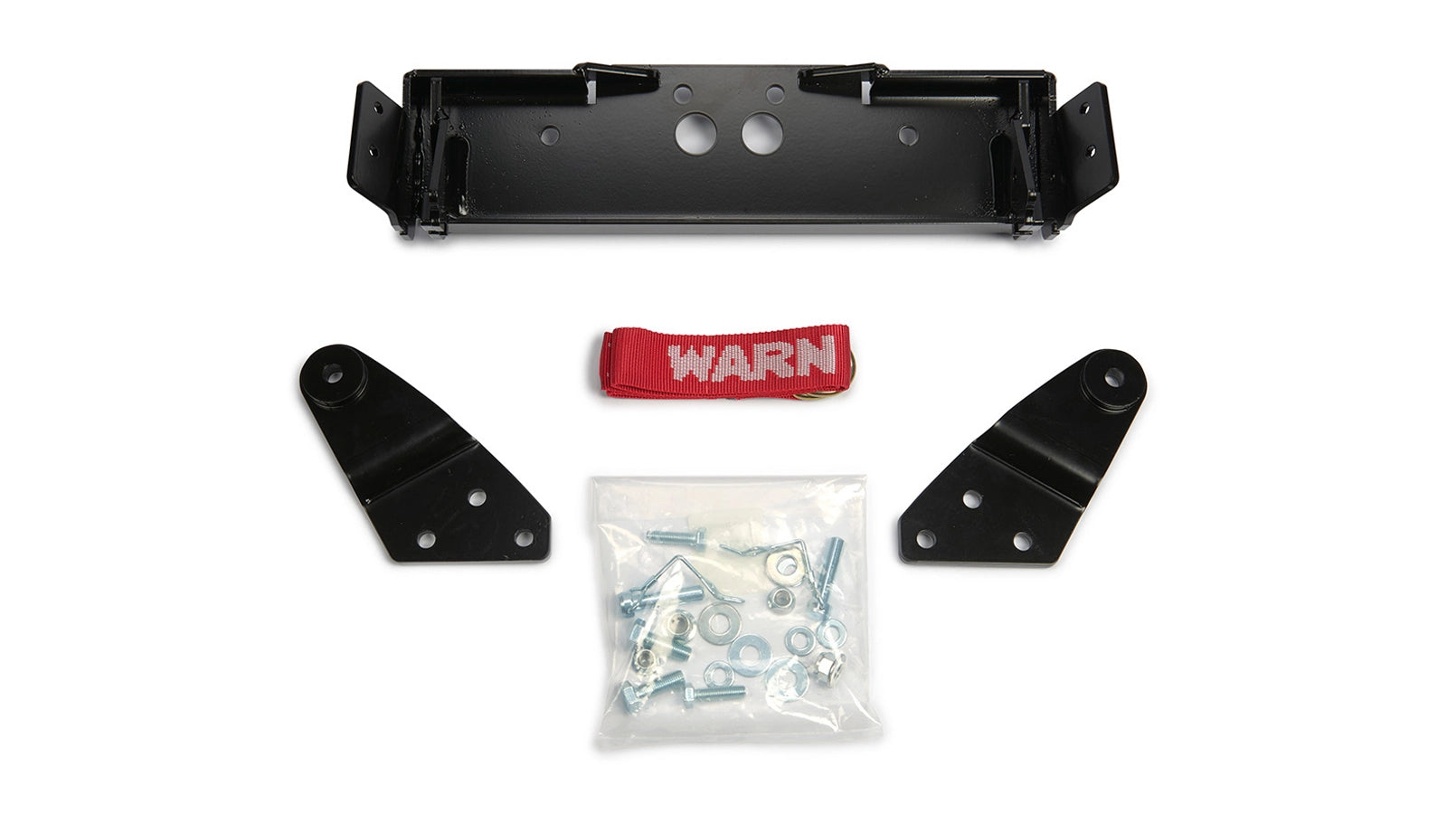 Additional view of the WARN Front Plow Mount Kit for the Polaris RZR