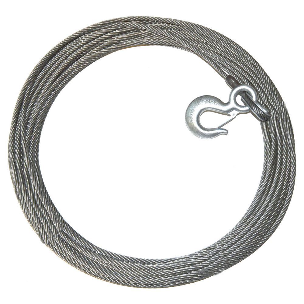 Winch Cable & Hook 3/8" X 150' 15,100 lb WARN Industries