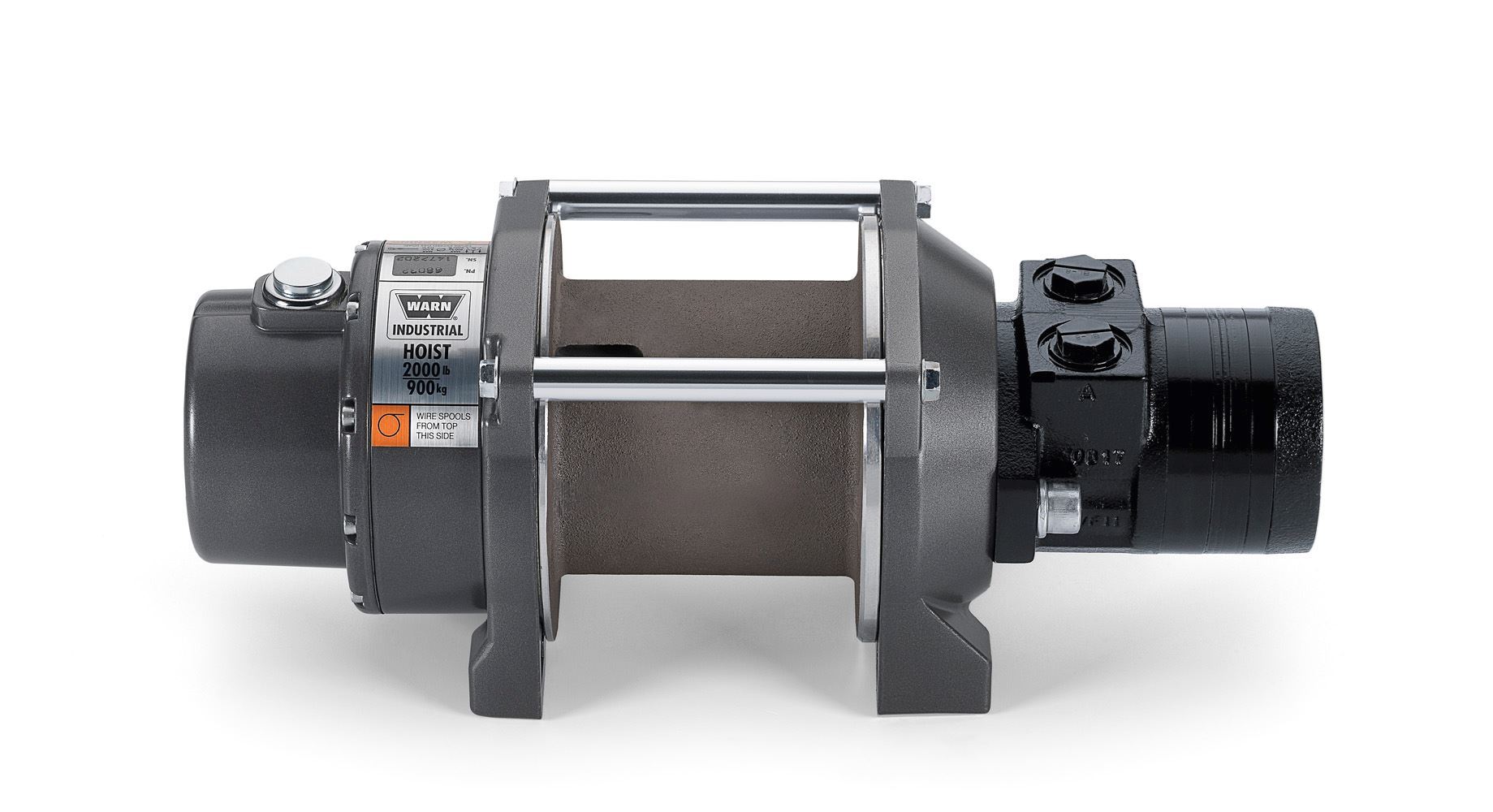 Industrial Hydraulic 2,000 lb Winch 68032 WARN Industries