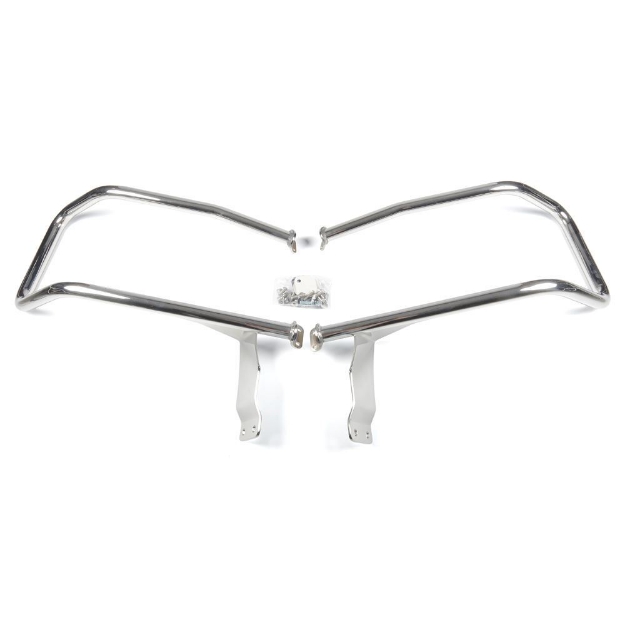 Stainless Headlamp Guard Kit for '15'18 Silverado WARN Industries