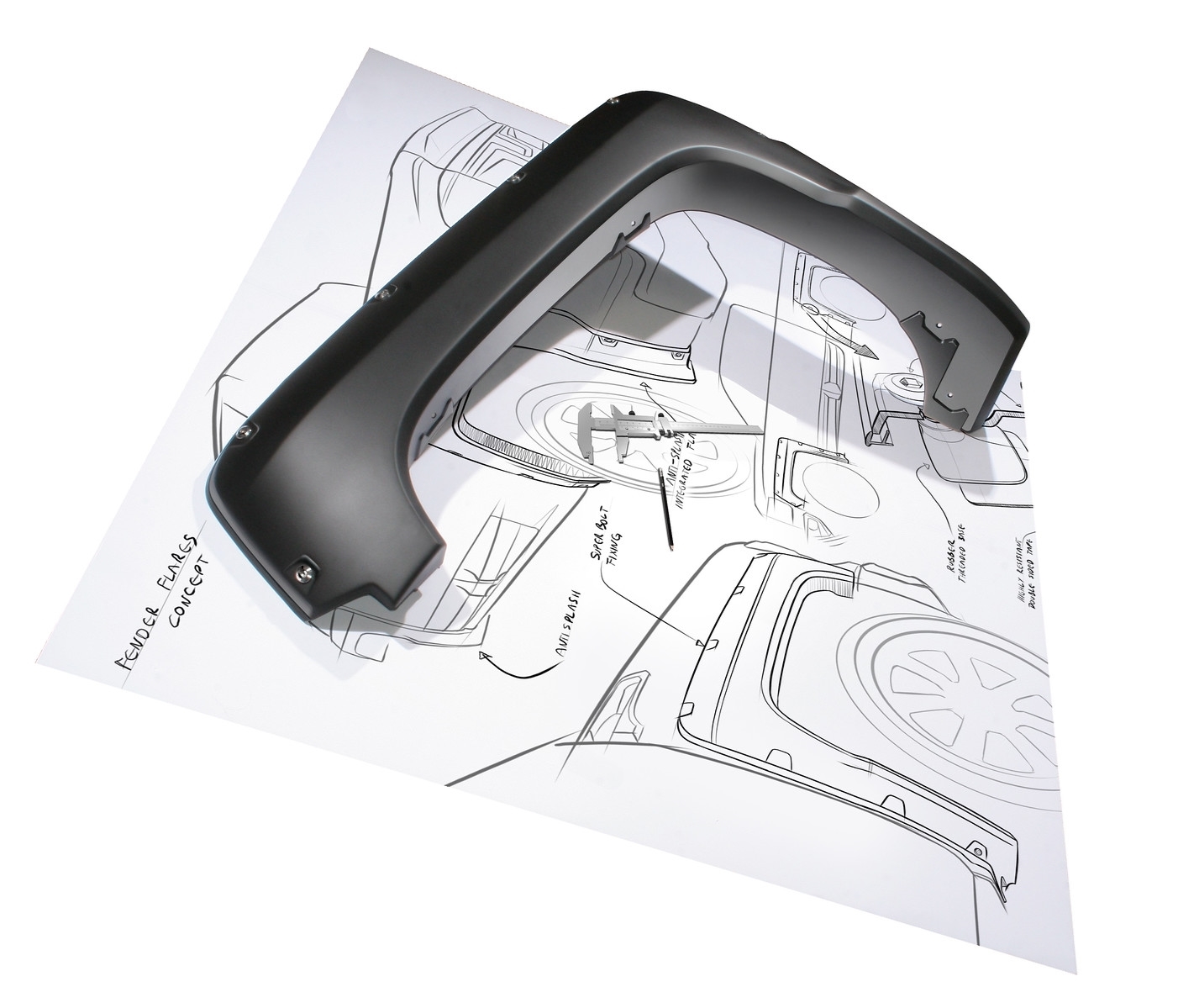 Fender Flares for GMC Sierra WARN Industries