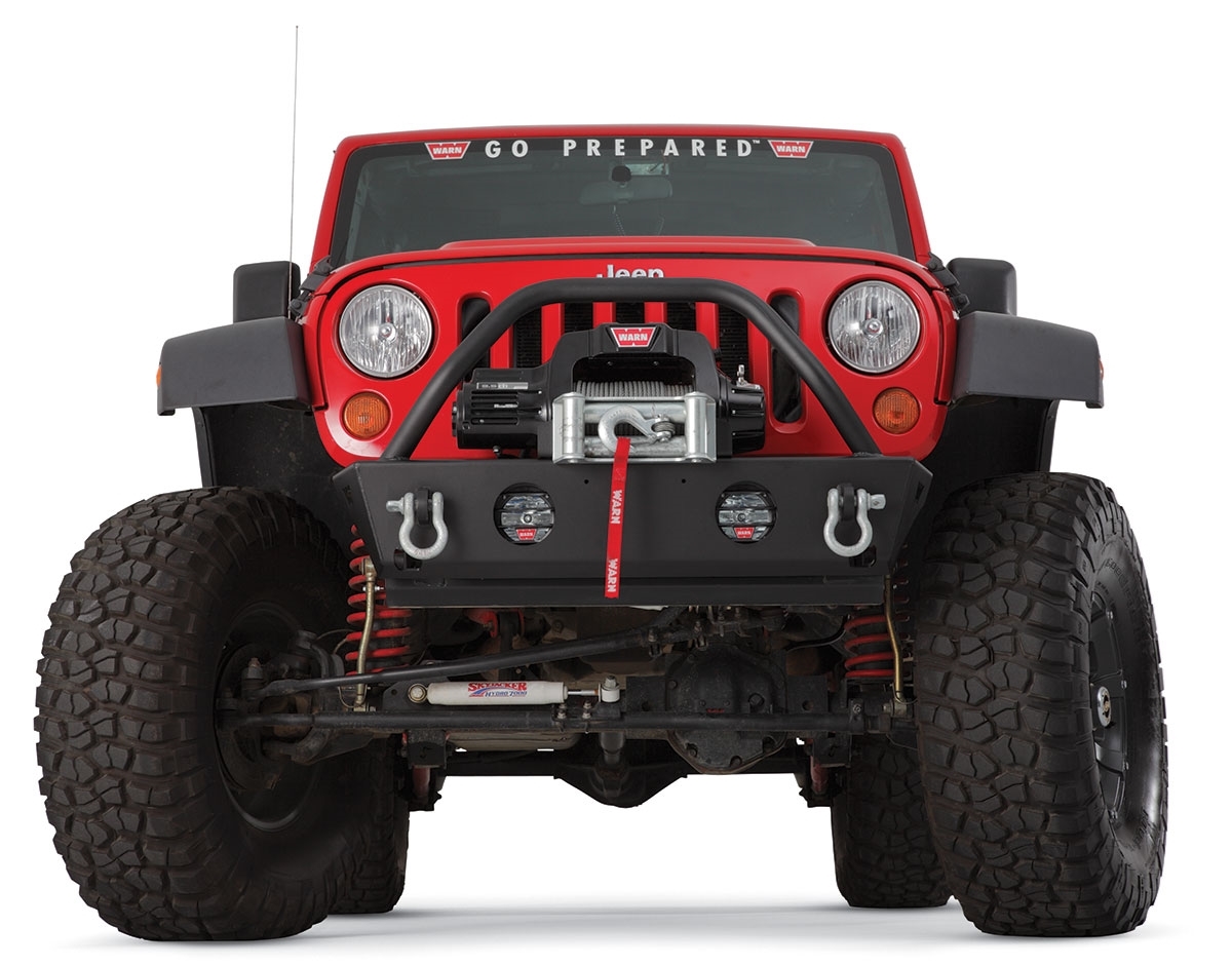 Rock Crawler Stubby Front Bumper for Jeep JK 87600 WARN Industries