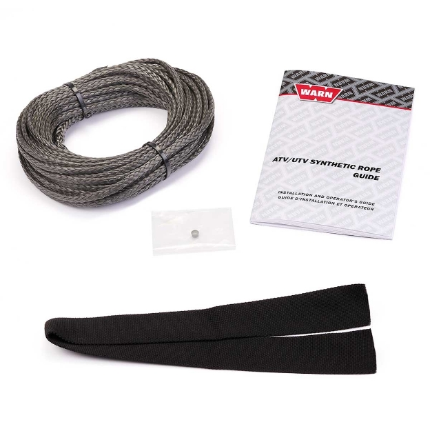 WARN 76226 Synthetic Winch Rope Anchor Kit, M8000, VR8000, 9.5xp-s