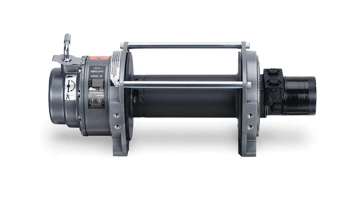 Series 18 Hydraulic Gear Winch Clockwise 100127 WARN