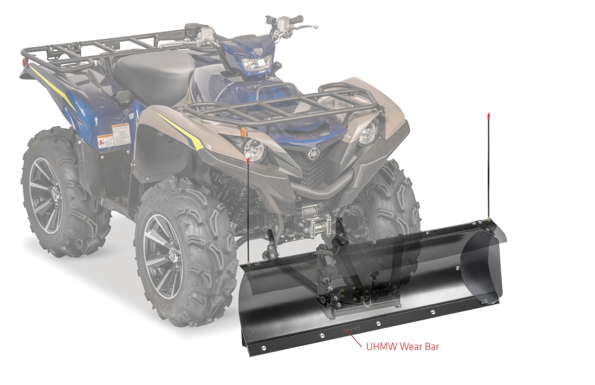Provantage II 60" UHMW Wear Bar 109146 WARN Industries