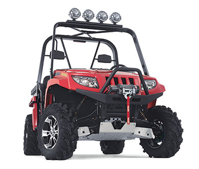 WARN 101316 Winch Mounting Kit - Fits Arctic Cat Prowler 500 ATV (2017 Model)