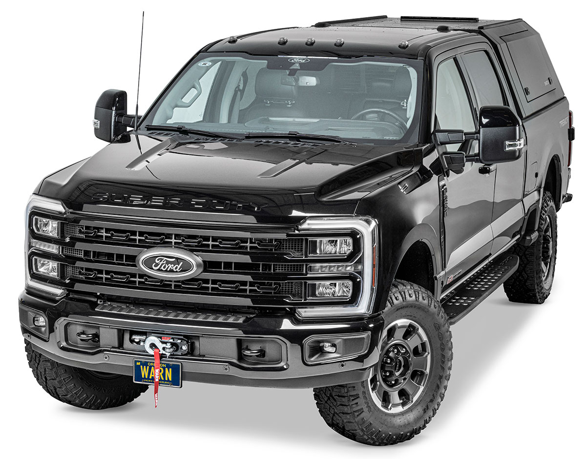 新品　BRIEFING LOGO FAKE LAYERED HIGHNECK Hidden Kit for 23-26 Ford Super Duty - 112554 | WARN Industries